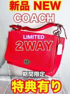 本革【新品】２WAY ショルダー〈お宝特典有〉レザー ピンク お得 スプリング
