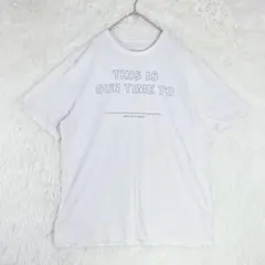 【アメリカンイーグル】メンズ 半袖 Tシャツ L ホワイト コットン100％