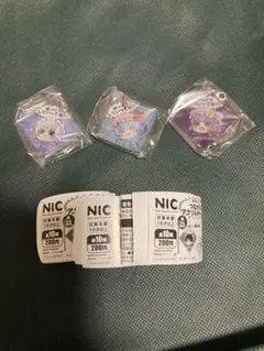 東方project つながるアクリルチャーム　3個セット