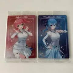 ホロライブウエハースvol.6 カード2枚【星街すいせい、さくらみこ】