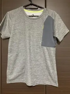 グレー 半袖Tシャツ ポケット付きＬ