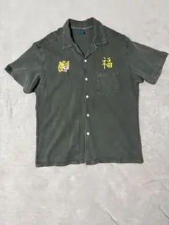 good on "虎福"刺繍ショートスリーブオープンTシャツ