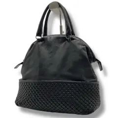 良品 ボッテガヴェネタ イントレチャート レザー バッグ メンズ Vintage