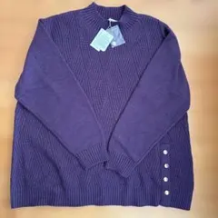 新品未使用　シュカ　ニットチュニック　L