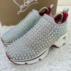 未使用級／ルブタン SpikeSock スパイクソックス スニーカー スタッズのサムネイル