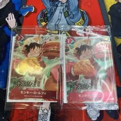 未開封　ルフィ　モスバーガー　プロモ　2枚セット