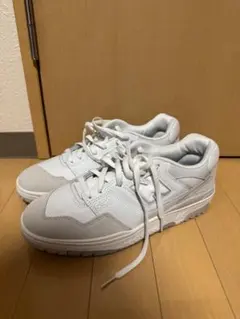 New Balance BB550NCB ホワイトスニーカー 28CM