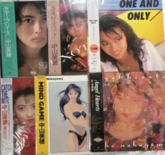 美盤揃い！中山美穂　アナログ帯付き6枚セット　obi