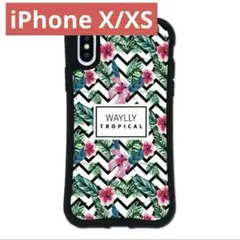iPhoneX/XS WAYLLY-MK セット ドレッサー ハイビスカス
