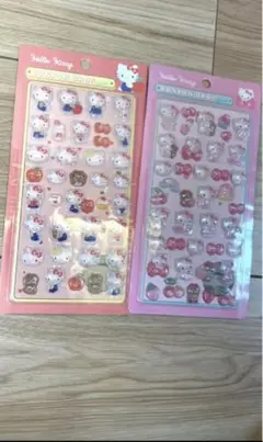 ハローキティ うるちゅる キャラクターシール 2シートセット