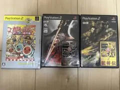 PS2 ゲームソフト 3本セット
