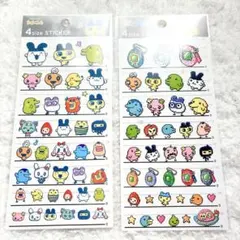 たまごっち 4size STICKER シール ２枚 セット(×バラ売り)