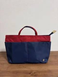 kitamura キタムラ　ハンドルつきポーチ　バッグインバッグ　ナイロン
