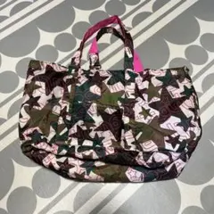 X-girl STAGESカラフル星柄ナイロンマザーズバッグ