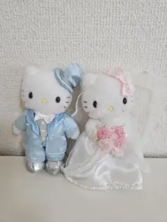 ハローキティ ウェディングドールセット