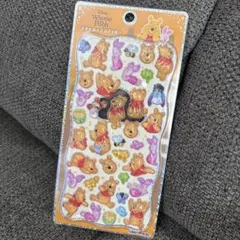 プチドロップ 本物 ディズニー プーさん 立体シール ぷっくり 男の子 大人
