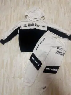 H&M 長袖パーカーセットアップ