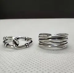 シルバーリング925 メキシカンジュエリー インディアン ヴィンテージ　お出かけ