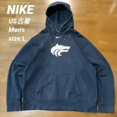 NIKE カレッジ ウルヴァリン パーカー US古着 Men's size:L