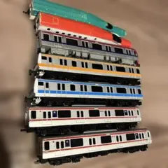 Nゲージ鉄道模型 7両セット