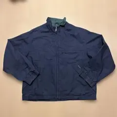 【希少】Eddie Bauer 90s コットン ジップアップブルゾン L