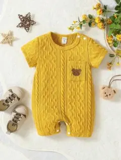 ベビー　半袖ロンパース　カバーオール