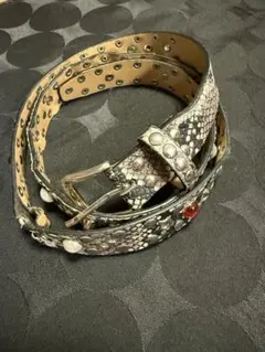 【JADED LONDON 】スタッズ付きレザーベルト Jaded London レザースタッズベルト - メルカリ