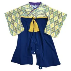 和風　ロンパース　袴 サイズ80　ハーフバースデー　男の子