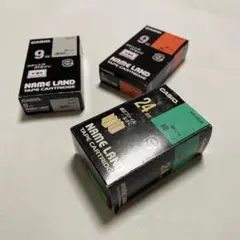 カシオ ネームランド テープカートリッジ3個セット