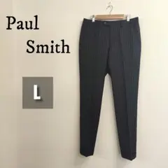 【極美品】Paul Smith スラックス ブラック ウール100% メンズ L