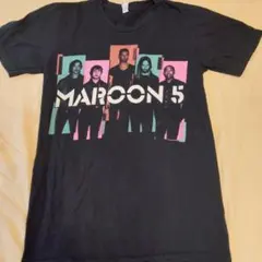 maroon5 マルーン5 バンドTシャツ made in usa 黒 S