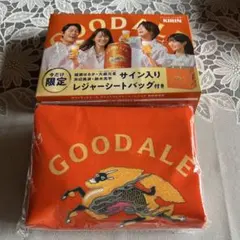KIRINGOODALEサイン入りレジャーシートバッグ