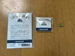 mont-bell モンベルクラブ会員章 ピンバッジ　3個セットのサムネイル