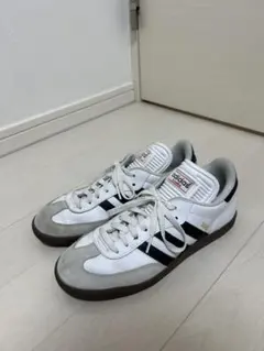 adidas SAMBA ホワイト ブラック スニーカーのサムネイル