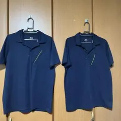 【値下げ】workman ポロシャツ2枚セット　ネイビーL