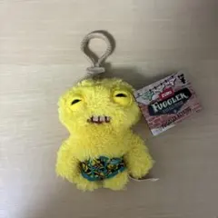 【新品】FUGGLER ファグラー キーリング　バッジー　スクウィッジ イエロー