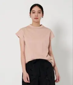 BEAUTY&YOUTH ＊クルーネック フレンチスリーブ カットソー＊のサムネイル