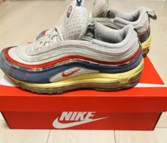 タイムセール◾️エアマックス97 赤青ライン　28センチ
