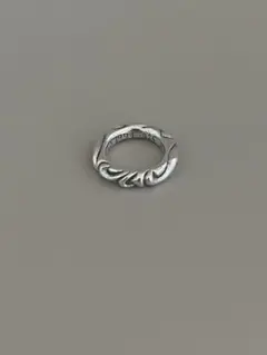 クロムハーツ CHROME HEARTS スクロールバンド シルバー リングのサムネイル