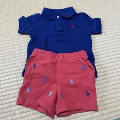 ラルフローレン 12mセットアップ