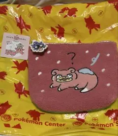 상태좋음 ポケセン どんどんどんかんやぁん？ サガラ刺繍ポーチ