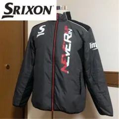 スリクソン★ジップアップ ジャケット 裏地蓄熱素材 グレー ブラック Mサイズ