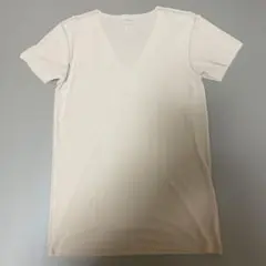 ラ*ン様 UNIQLO AIRism VネックTシャツ M ベージュ