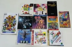 SFC　PS　セガサターン　取扱説明書のみ　11冊　ゴエモン　マリオパーティ