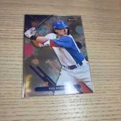 topps chrome finest 2025 野村祐希　レギュラーカード