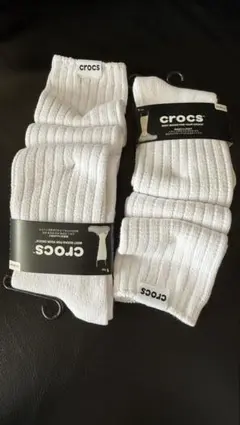 新品未使用crocsソックス2足セット