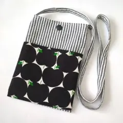 ハンドメイド サコッシュ スマホショルダー