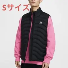 ナイキ　NIKE ACG プリマロフト 中綿ベスト ブラック S