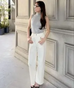 ワイドストレートデニム デニム