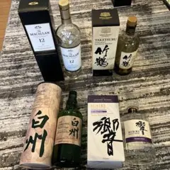 空箱 竹鶴 8 黒3 山崎 4 宮城峡 1 余市 1 ニッカSession 2 - メルカリ